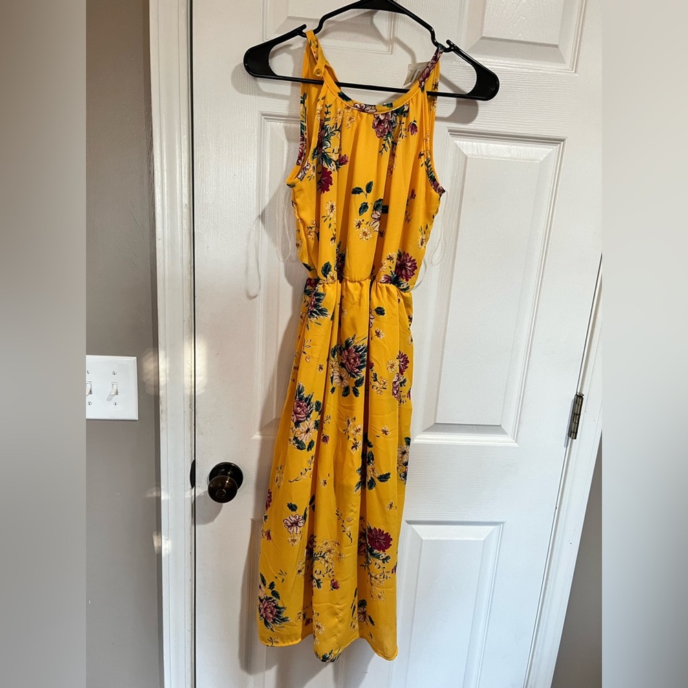 Lily Bleu Yellow Floral Dress